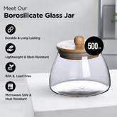 The Better Home bamboo lid jar - modern kitchen accessory